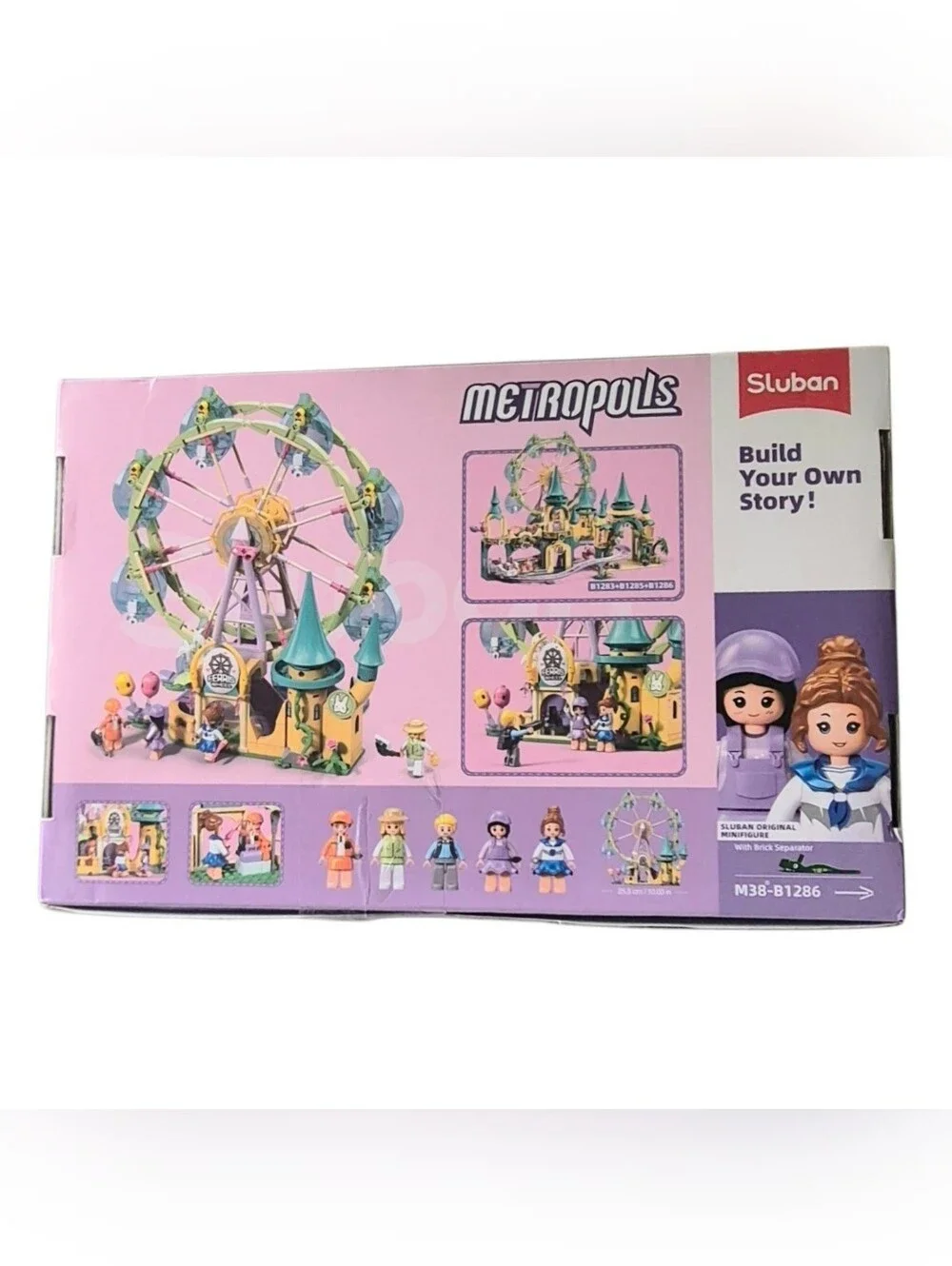 Metropolis Ferris Wheel Building Set NIB